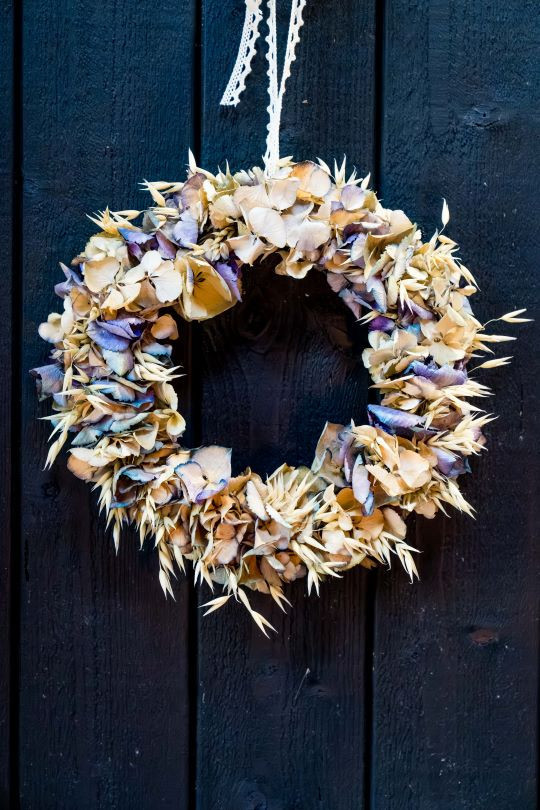 Libélulle – Couronne en fleurs séchées 20 cm à Valence | Aloès Fleuriste